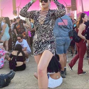 We Wore What coverup